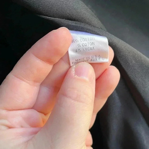 Theory Classic Black Cotton Blend Double Breasted Prescott Peacoat Small - Picture 7 of 7